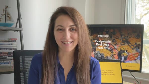 In conversation with Tugce Bulut, Streetbees