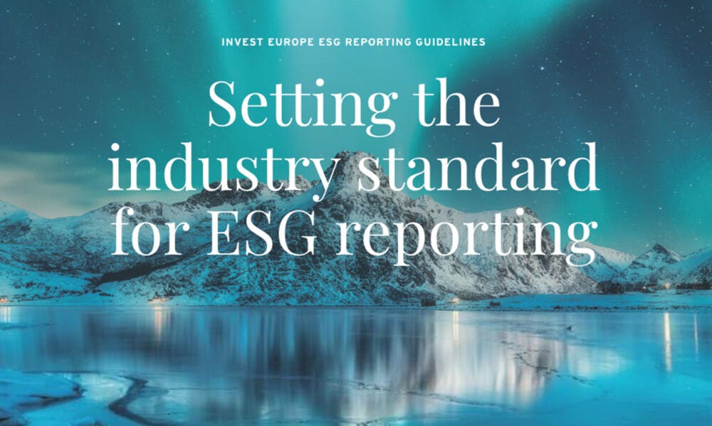 Setting the industry standard for ESG reporting
