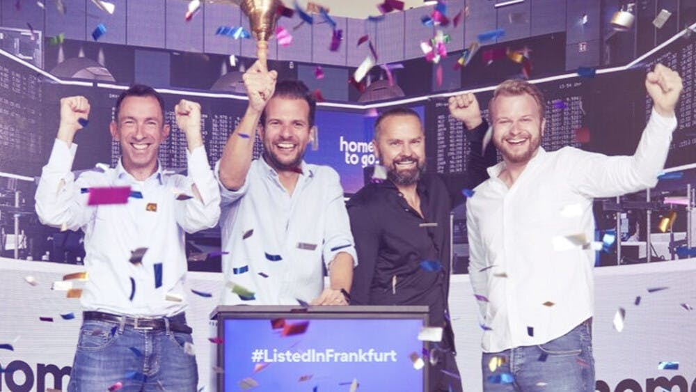 HomeToGo starts trading at the Frankfurt Stock Exchange